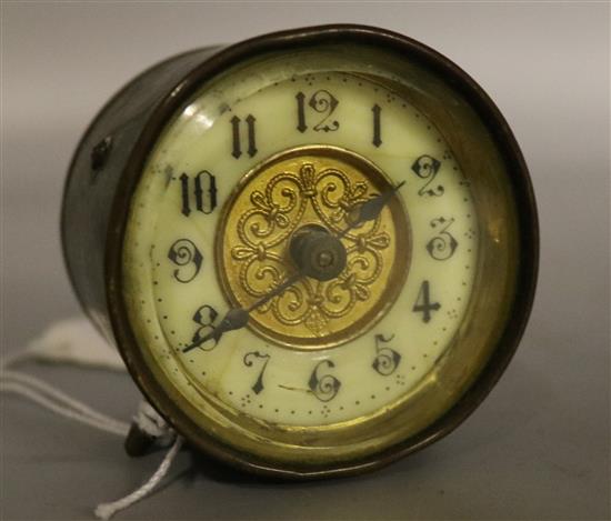 British United clock drum timepiece
